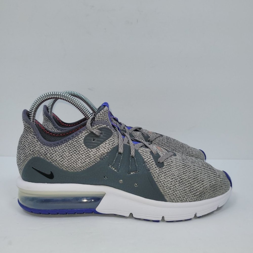 Nike Air Max Sequent 3 Youth Gray Shoes 922884-004 US Size 7Y
